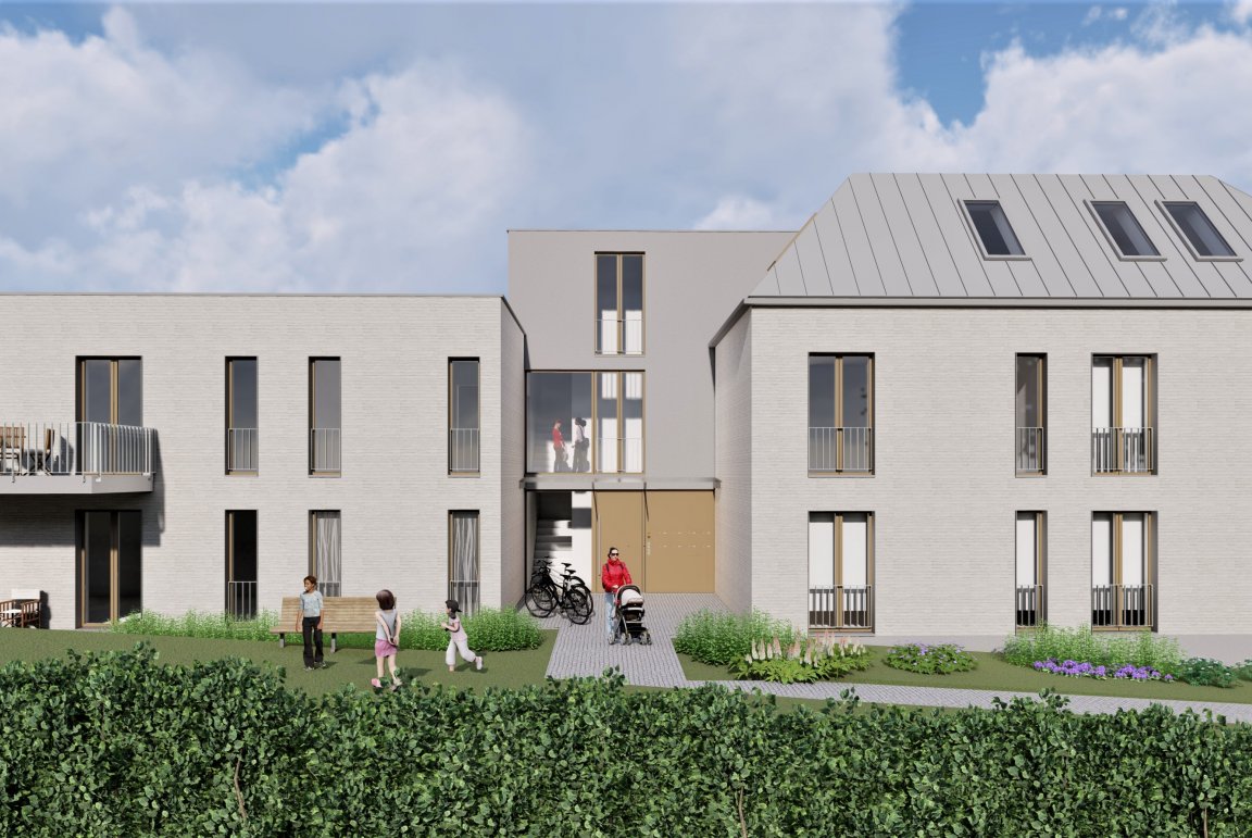 Neubau eines Mehrfamilienhauses in Rösrath