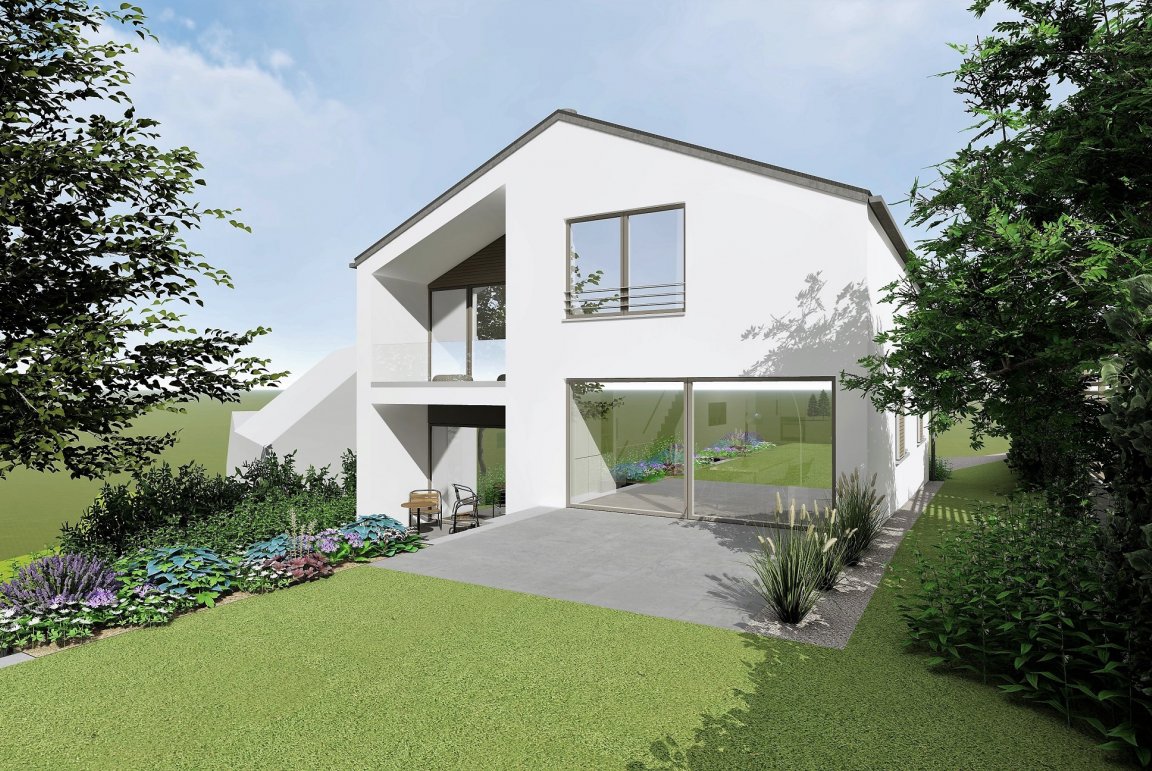 Neubau eines Einfamilienhauses in Lieberhausen